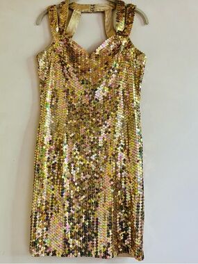 Delle Ruofogali Sequin Dress